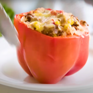 Roasted Stuffed Bell Peppers photo