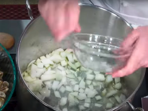 Sautéing The Vegetables photo