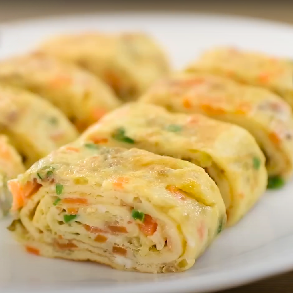 Veggie Omelette Roll-Ups photo