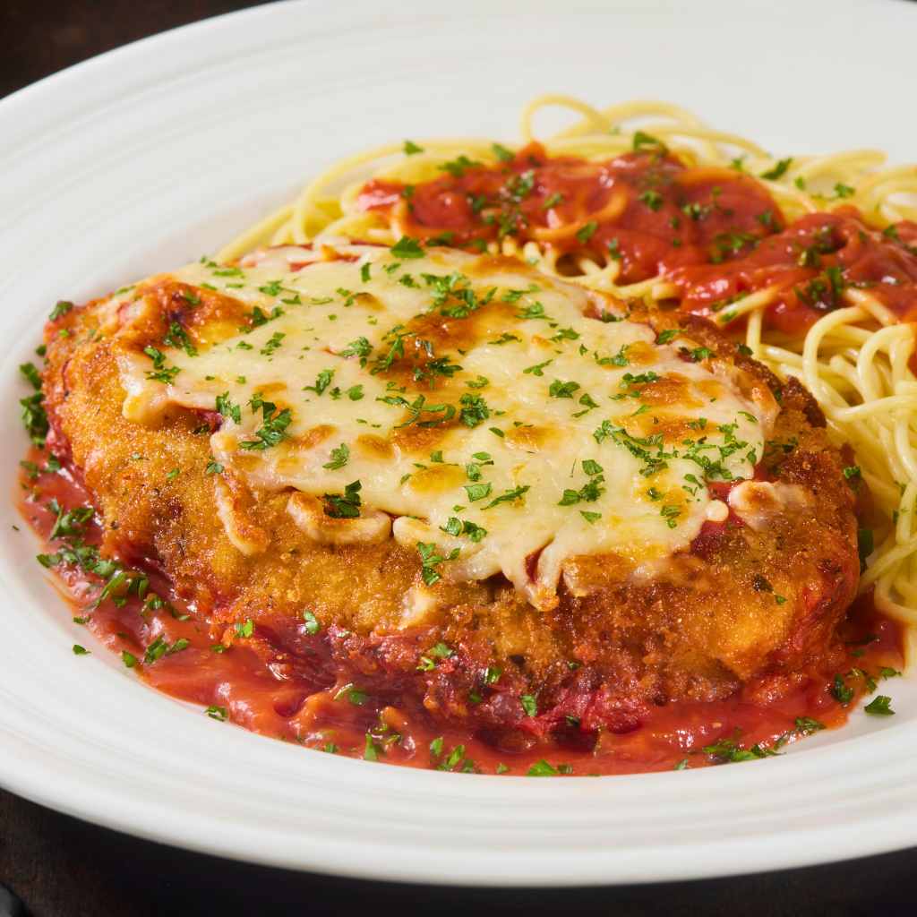 Baked Chicken Cutlet Parmesan photo