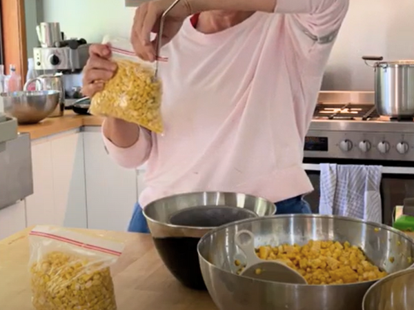 Step-by-step Guide To Blanching And Freezing Corn Kernels - Package for Freezing: Place the kernels in freezer bags or containers. Remove as much air as possible to prevent freezer burn.