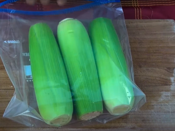 Freezing Corn On The Cob Without Blanching - Wrap each ear of corn tightly in plastic wrap.