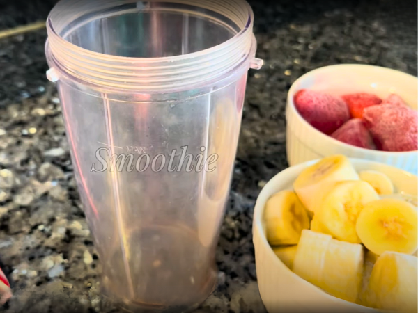 Hailey Bieber Smoothie Step by Step Recipe- Measuring Ingredients