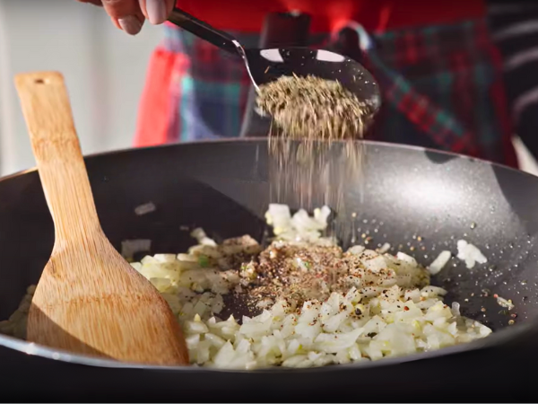 Lemon Thyme Risotto Recipe - Step 2 Sauté the Aromatics 1