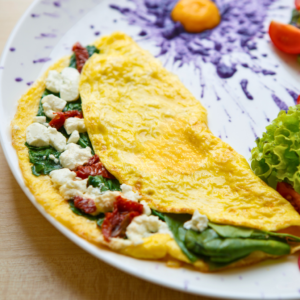 Omelette With Ricotta Cheese photo