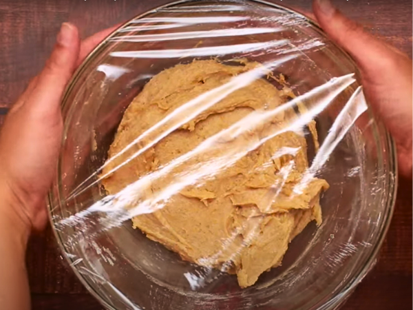 Pumpkin Snickerdoodle Cookies Recipe - Cover the dough with plastic wrap or a tight-fitting lid.