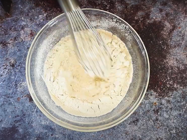 Recipe Blueberry Ricotta Cake - In a medium bowl, mix your dry ingredients. This ensures even distribution throughout the batter.