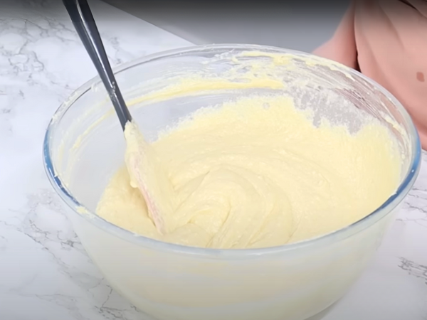 recipe Classic Vanilla Cake - In a large bowl, beat the butter and sugar together until light and fluffy. This should take about 3-4 minutes.