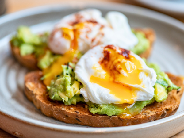 Avocado Toast with Poached Egg photo