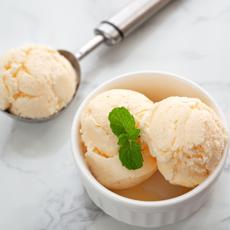 Homemade Recipe Low Calorie Ice Cream photo